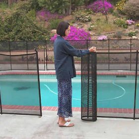 barriere de securite piscine pas cher, facile à démonter