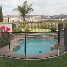 barriere de securite piscine amovible