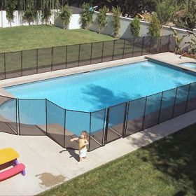clôture de piscine sécurisée protection pour enfants